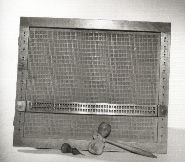 <siannahkainen pistekirjoitustaulu>